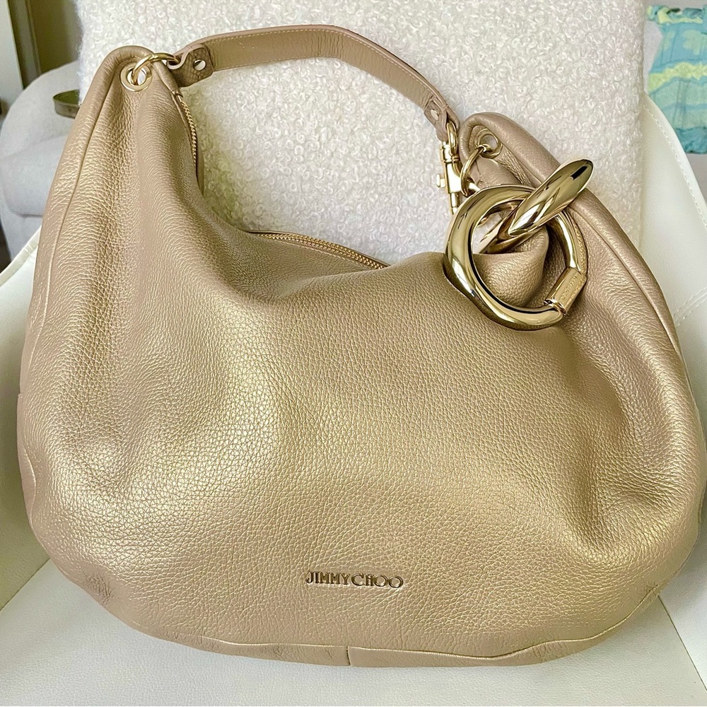 JIMMY CHOO Metallic Hobo Bag ❗️RARE COLOR❗️SALE ☆ OFFERS WELCOMED ☆